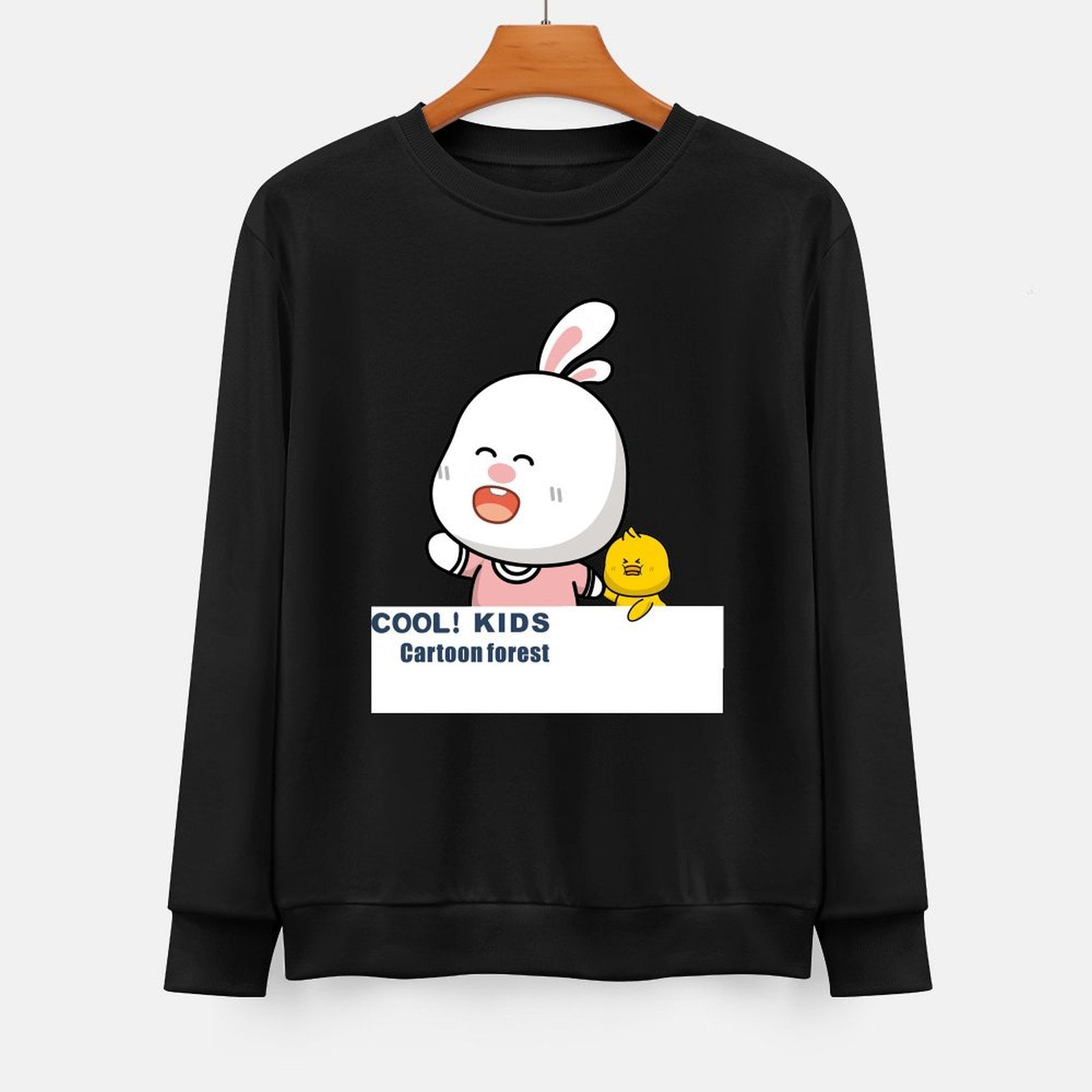 Front Patterned Long Sleeve TopRefined Design-Your-Own